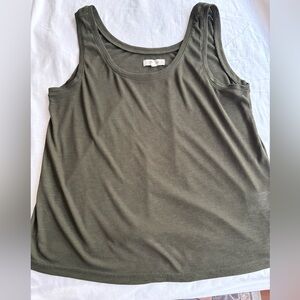Madewell Olive Tank Top Knit